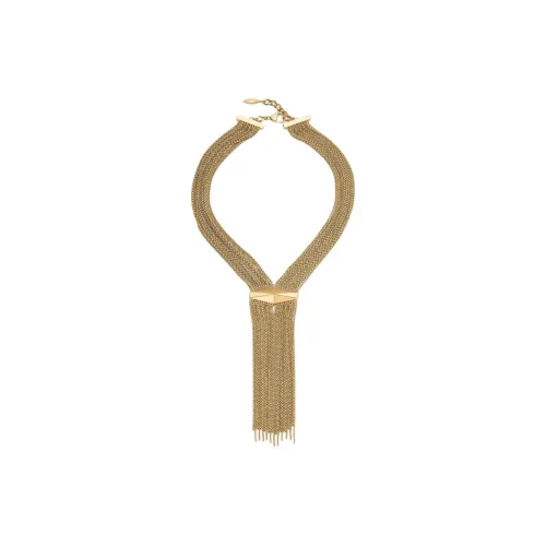 Jimmy Choo Metal Necklaces Женские Золото