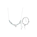 Ожерелье "Бабочка Rhyme Следы" + Браслет "Бабочка Rhyme Следы"