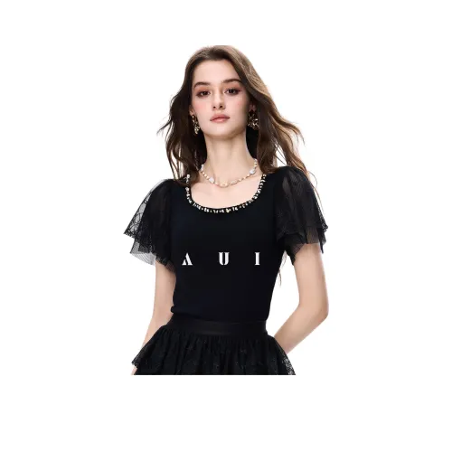 AUI Черный Женские Трикотаж