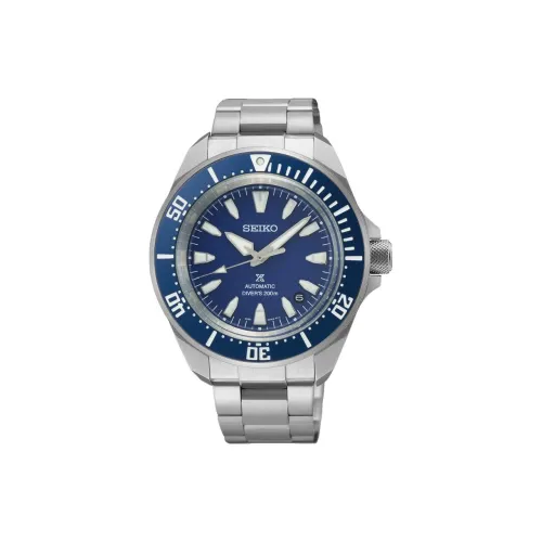 SEIKO Автоматический Механический Механизм Мужские Часы 41,7 мм Синий
