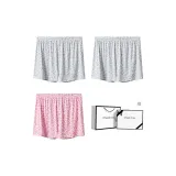 Светло-серый + Светло-серый + Светло-розовый [Охлаждающий леопардовый принт, ледяной шелк]