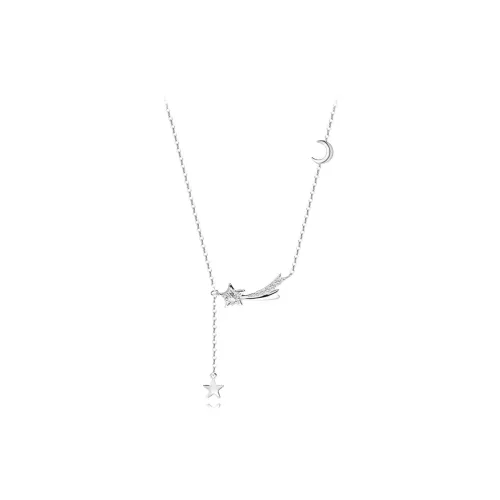 MUYAN Сплав Звезда и Луна Ожерелье с кисточкой Женское