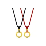 Колье с золотым кольцом Ruyi (1 пара)