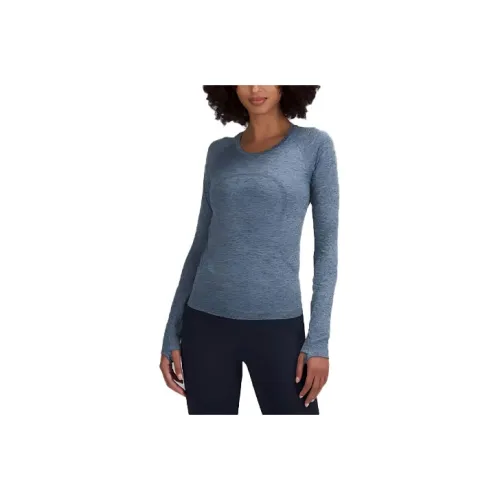 lululemon Swiftly Tech T-Shirt Женская Смешанный цвет Морской синий