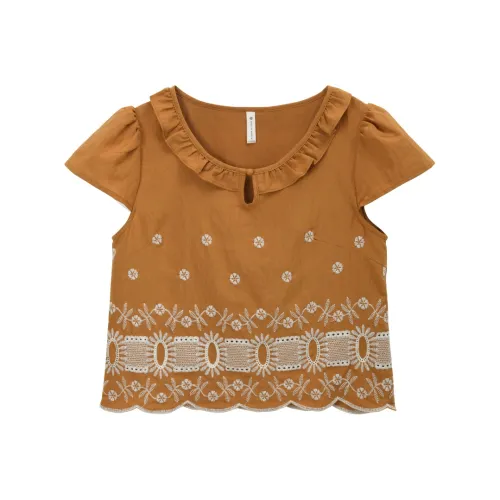 MISHOW Винтаж Оранжево-желтый Женские Комплекты с юбкой