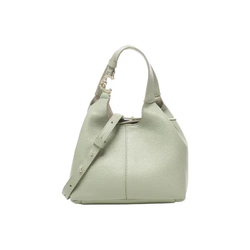 COCCINELLE Кожа Одно Плечо Сумка Мини Женская Шалфей Зеленый