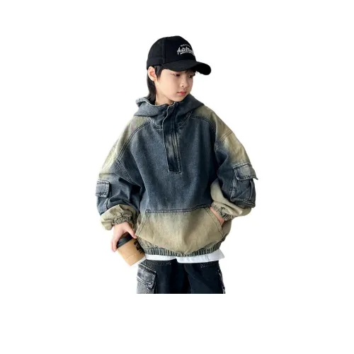 The panda is round Топ Синий Детский