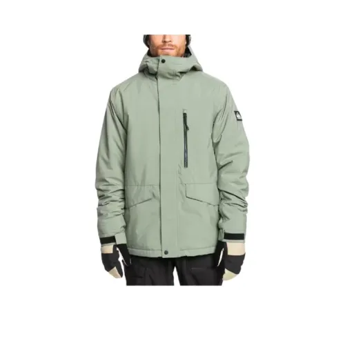 Quiksilver Зеленый Мужская Лыжная Куртка