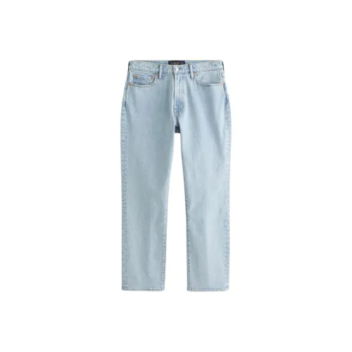 Abercrombie＆Fitch Blue Men's Jeans Аберкомби＆Фитч Синий Мужской Джинсы