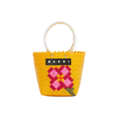 MARNI Полипропиленовая сумка женская желтая