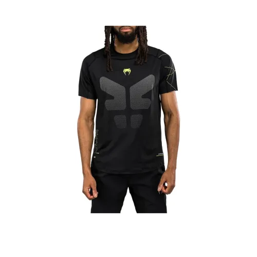 VENUM Черный/Неон Зеленый Мужская Футболка