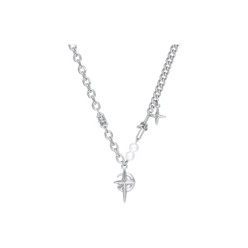 ENFANTIN Титановая сталь Стекло Ожерелья Унисекс