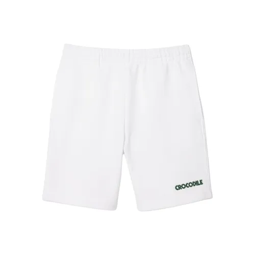 LACOSTE Повседневные шорты Мужские Белые