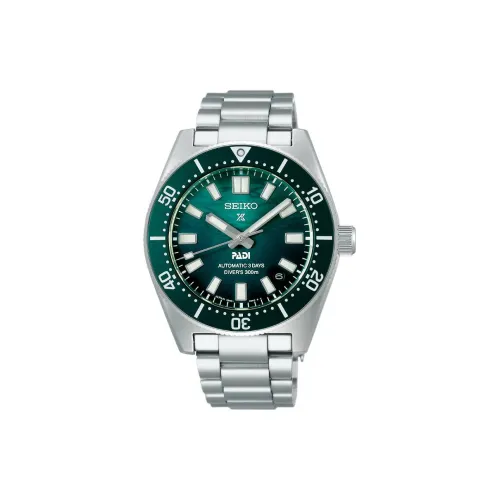 SEIKO Автоматический Механический Механизм Мужские Часы 40 мм Зеленый
