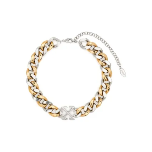 Off Белый Brass Necklaces Женские