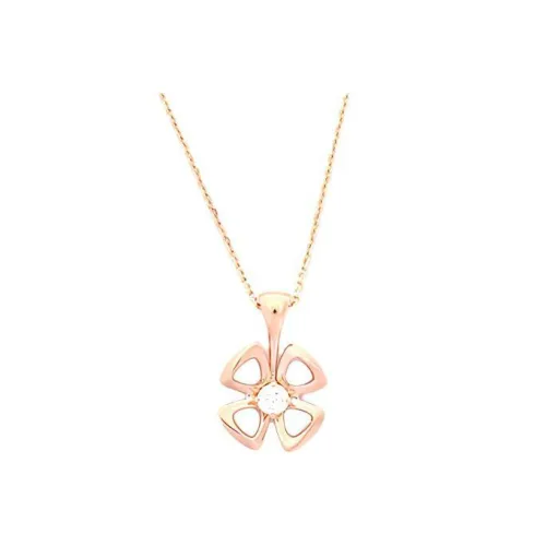 BVLGARI Fiorever Bloom Collection Каратовое золото Ожерелья Унисекс