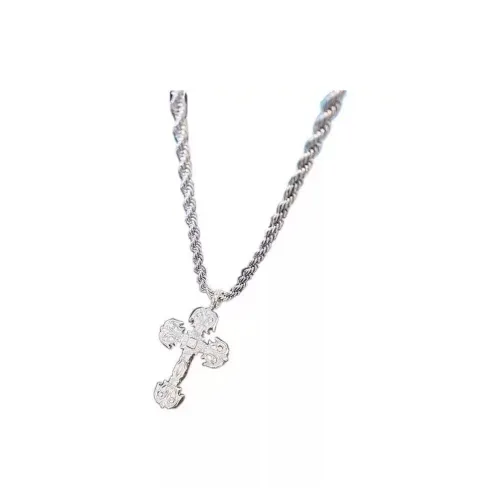 PISHUSHU Титановые стальные ожерелья унисекс