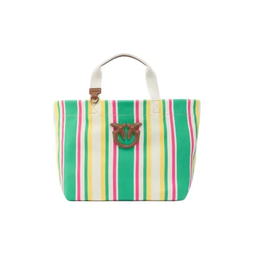 PINKO Хлопок Тоут Сумка Сумка для покупок Сумка среднего размера унисекс зеленый