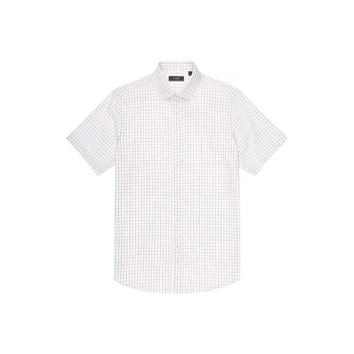 GOLDLION Кофе Красный Мужские Рубашки