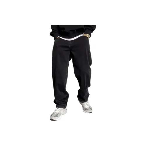 ZHANDASHUAI Мужские черные джинсы