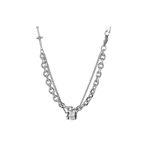 Lang Wind Титановые стальные ожерелья мужские