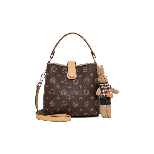 VINEY Сумка из синтетической кожи сумка через плечо сумка через плечо женская кофейного цвета