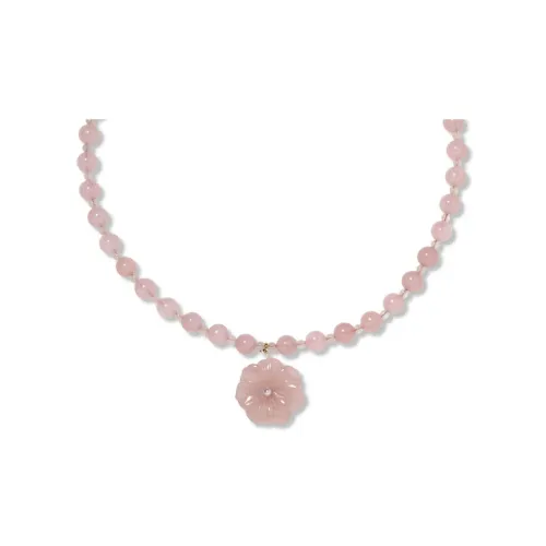 Jennifer Behr 18K золото покрытые латунные ожерелья женские розовые