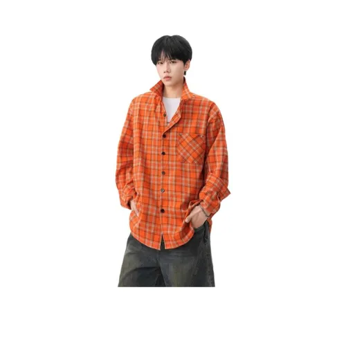 GOODHENLCE Апельсин Унисекс Рубашки