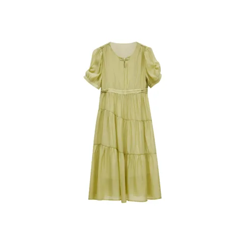 TEME Короткий рукав Платье Женское