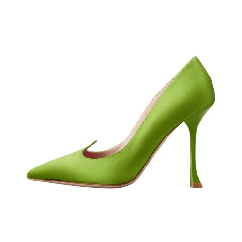 Roger Vivier I Love Vivier Высокие каблуки Зеленый Женские