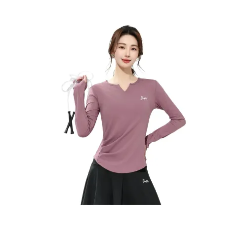 Барби Женские Йога T-рубашки