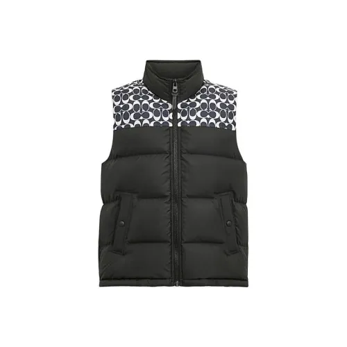 COACH SS24 Пуховик Мужской Черный