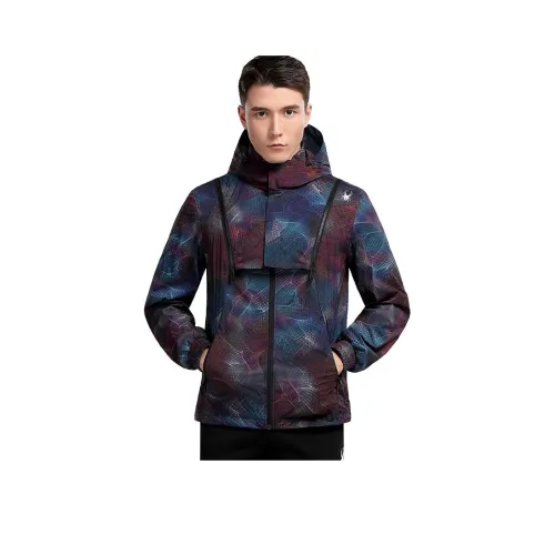 SPYDER Куртки Пальто Мужской Красная нить Цветочный