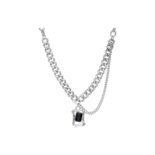 ENFANTIN Титановая сталь стекло ожерелья унисекс