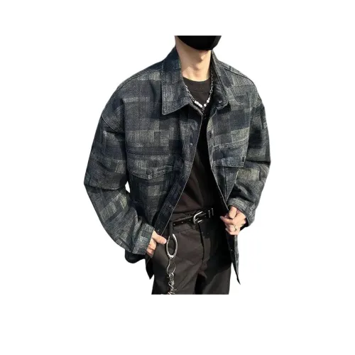 SIL VITIN Куртка Унисекс Классический Черный Серый Цветовая схема