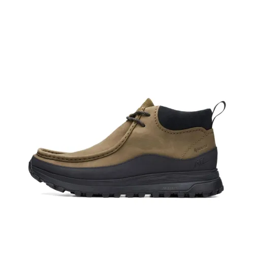 Clarks ATL Trek Стена Ботильоны Мужские Темно-оливковые