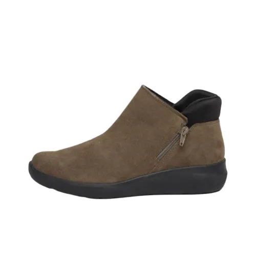 Clarks Ботильоны Зеленые Женские