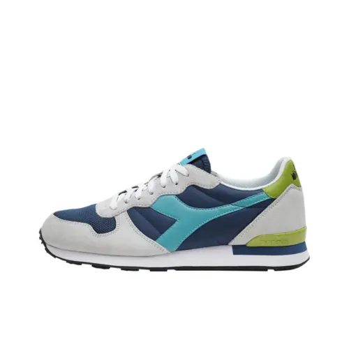 DIADORA Camaro Устойчивая к истиранию Низкая Повседневная Обувь Унисекс Белый Синий