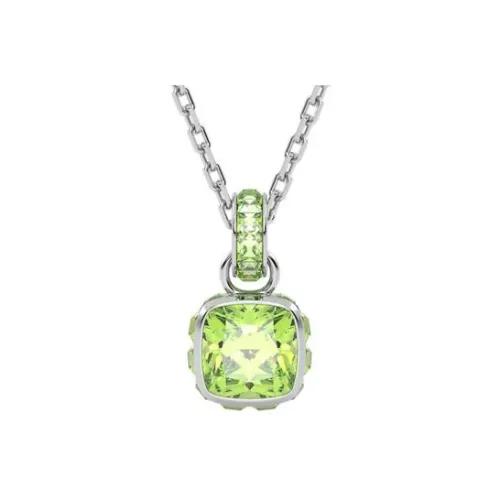 Swarovski Rhodium-Plated Artificial Crystal Necklaces Women's