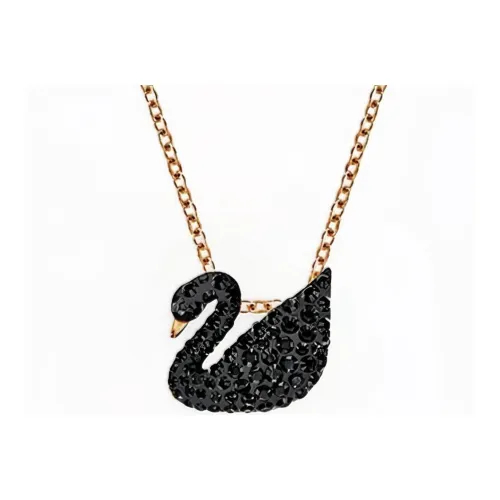 Swarovski Лебедь Искусственный Кристалл Ожерелье Женские
