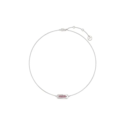 BOONEE Белое золото с медным покрытием капсула ожерелье женское