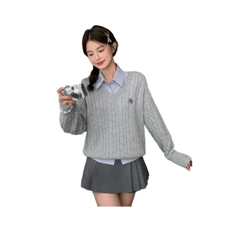 Tokyo Season Трикотаж Женский Серый