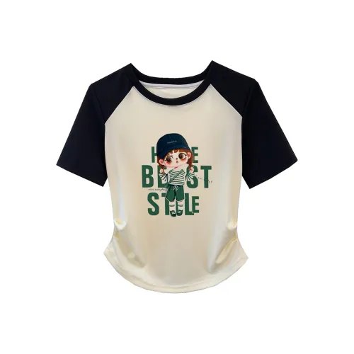 PLAY BUSH T-рубашка Женская Белая