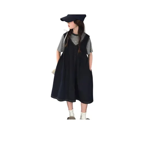 Детский комплект Your Royal Highness с юбкой синий