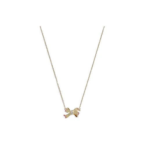 COACH Стекло Ожерелья Женские Золото