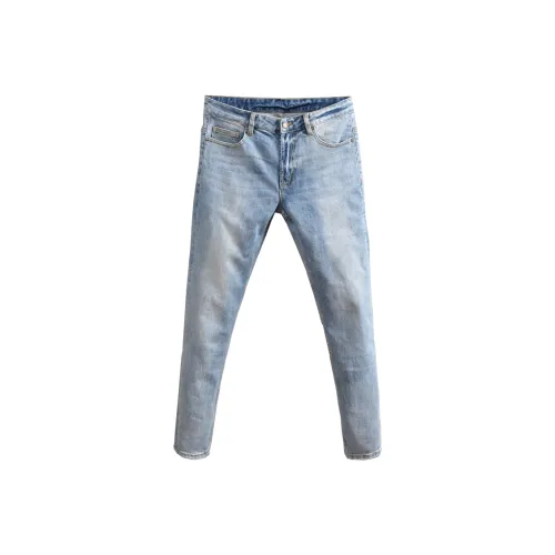 OGQG Синий Мужской Джинсы