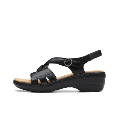 Clarks MERLIAH BONITA One Ремешок Сандалии Женские Черные
