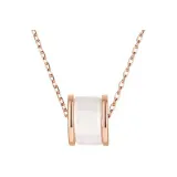 Розово-золотое ожерелье