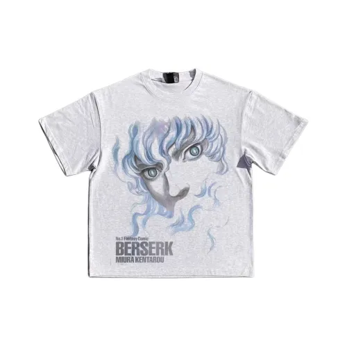 DOGANSON Бело-серый вереск Унисекс Футболка