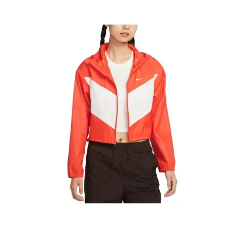 NIKE Sportswear Passionate Красный/Парусный белый/Парусный белый Женские Куртки